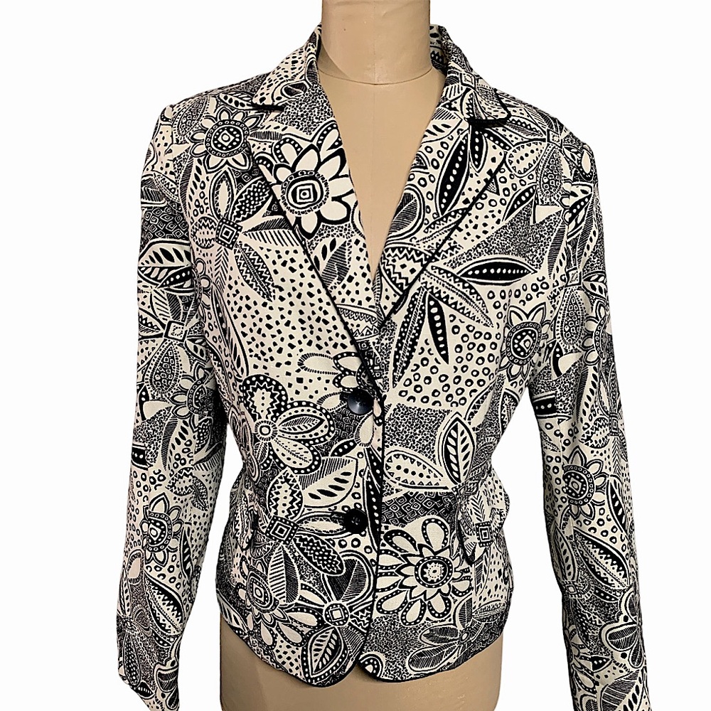 Norton Mc Naughton, Graphic Jacket Blazer
